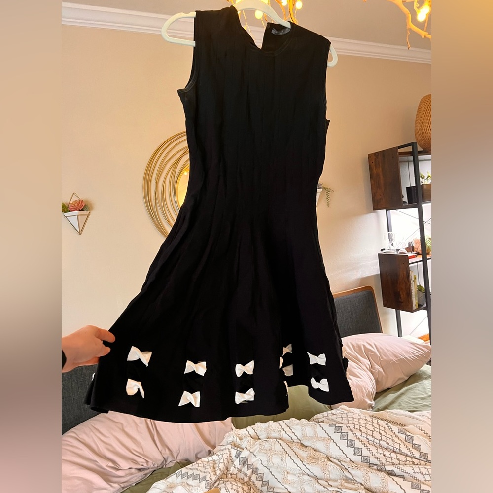 Alexander McQueen midi dress with bows